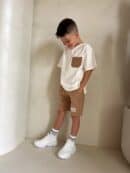 Komplet dziecięcy ESTILO – ecru-beżowy