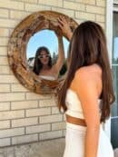 Komplet QUEEN logo – ecru