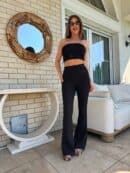 Komplet QUEEN logo – czarny