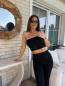 Komplet QUEEN logo – czarny