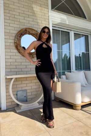 Sukienka LIMA - czarna