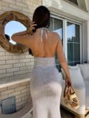 Sukienka LIMA - kamienny beż