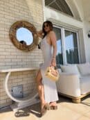 Sukienka LIMA - kamienny beż