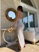 Sukienka LIMA - kamienny beż