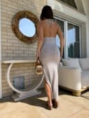 Sukienka LIMA - kamienny beż