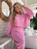 Komplet BARI – barbi róż