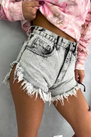 Szorty JEANS By Me - szare