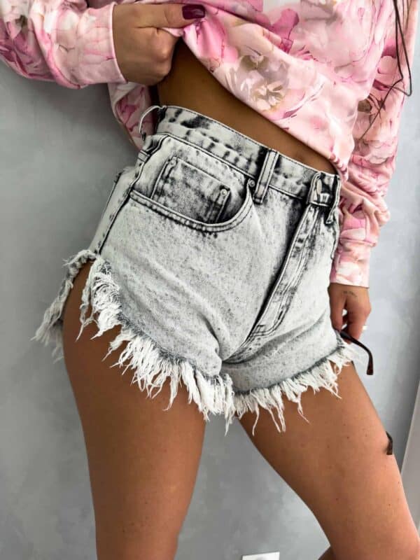 Szorty JEANS By Me - szare