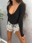 Szorty JEANS By Me - szare