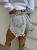 Szorty JEANS By Me - szare