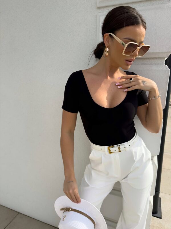 Bluzka UNIQUE - czarny