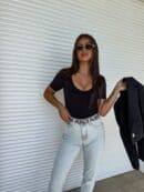 Bluzka UNIQUE - czarny