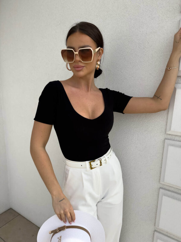 Bluzka UNIQUE - czarny