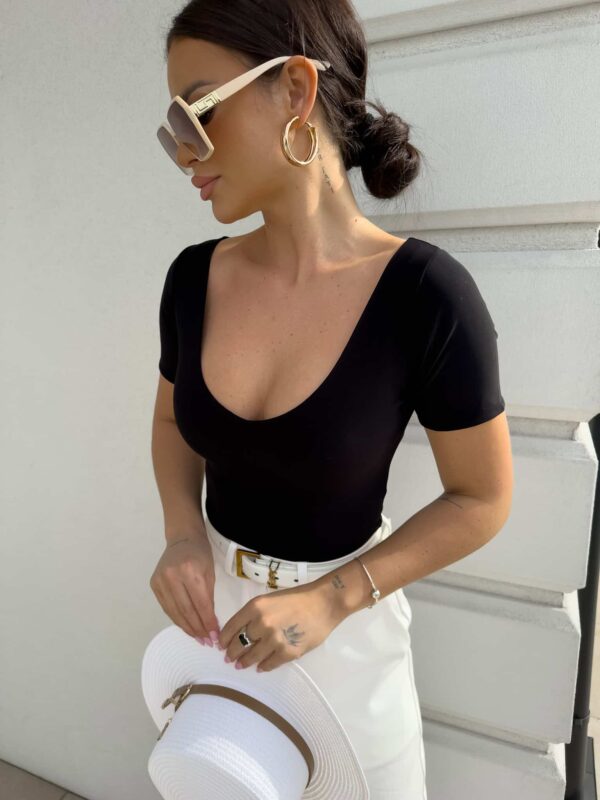 Bluzka UNIQUE - czarny