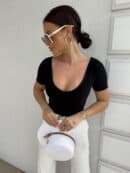 Bluzka UNIQUE - czarny