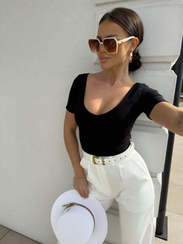 Bluzka UNIQUE - czarny