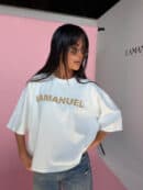 Tshirt BLANK ecru/beż