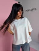 Tshirt LABEL ecru Tshirt LABEL ecru