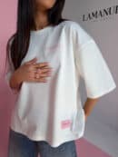 Tshirt LABEL ecru Tshirt LABEL ecru