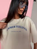 Tshirt SUMMER beż