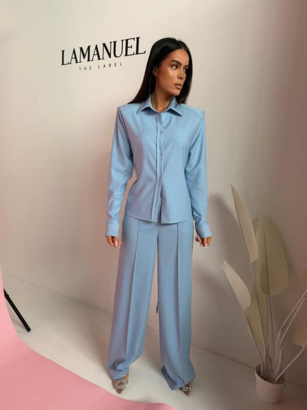 Spodnie AURA błękit