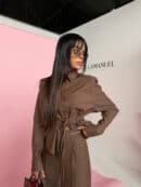 Spodnie AURA czekolada