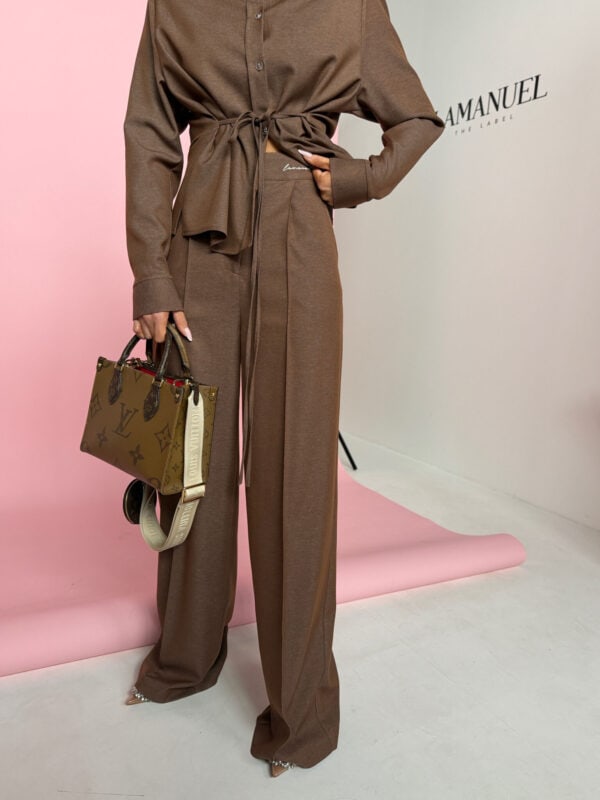 Koszula AURA czekolada Koszula AURA czekolada