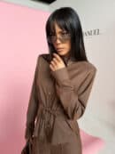 Koszula AURA czekolada Koszula AURA czekolada