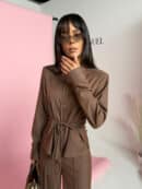 Koszula AURA czekolada Koszula AURA czekolada