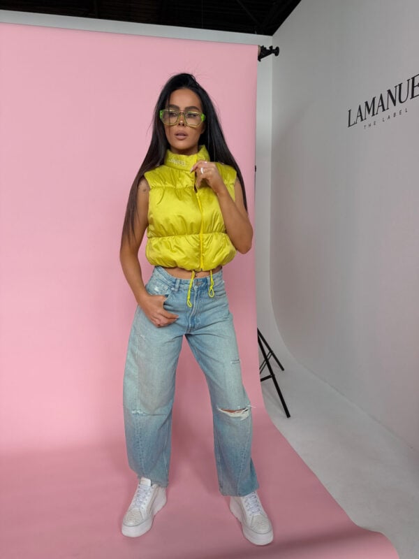 Kamizelka CLEAR limonka