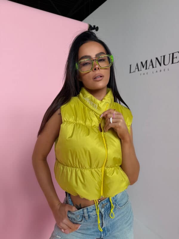 Kamizelka CLEAR limonka