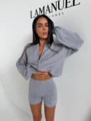 Komplet SOCIAL szary Komplet SOCIAL szary