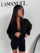 Komplet SOCIAL czarny