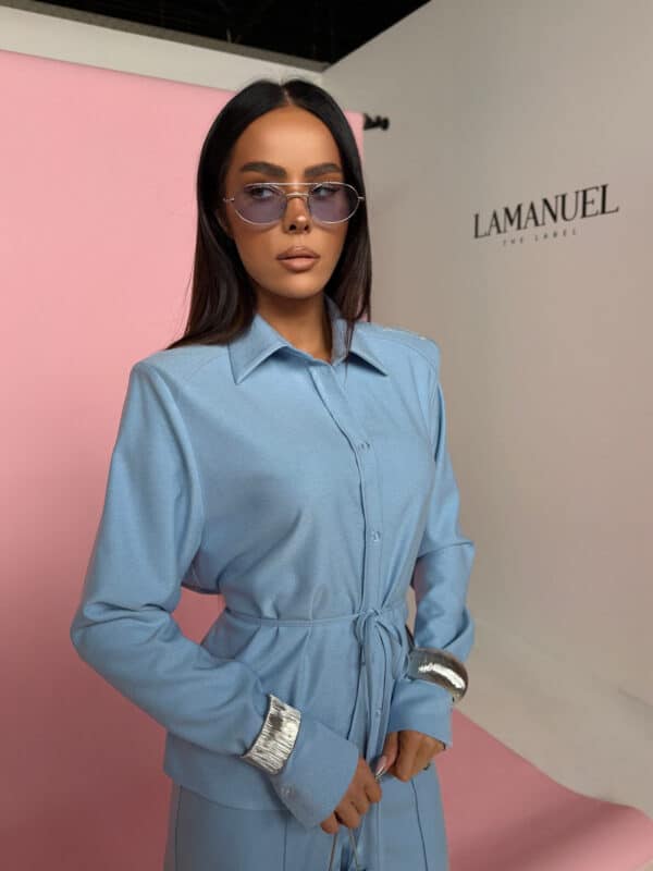 Koszula AURA błękit