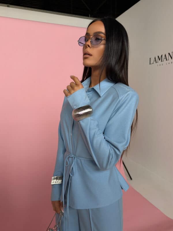 Koszula AURA błękit