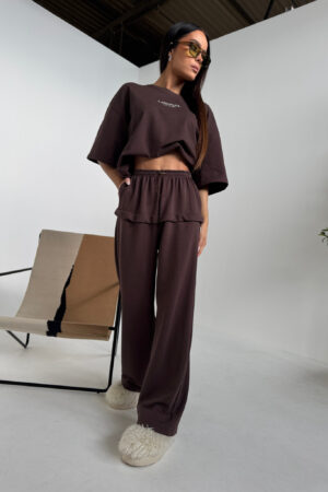 Spodnie PHASE czekolada