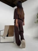 Spodnie PHASE czekolada