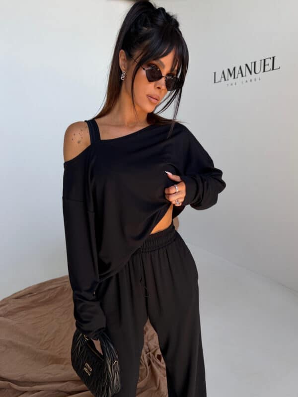 Komplet GLOBAL czarny