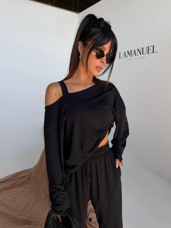 Komplet GLOBAL czarny