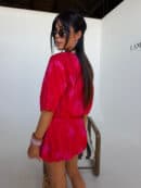 Komplet GARDENIA czerwony