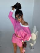 Komplet DOUBLE róż