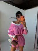 Komplet DOUBLE róż