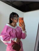 Komplet DOUBLE róż