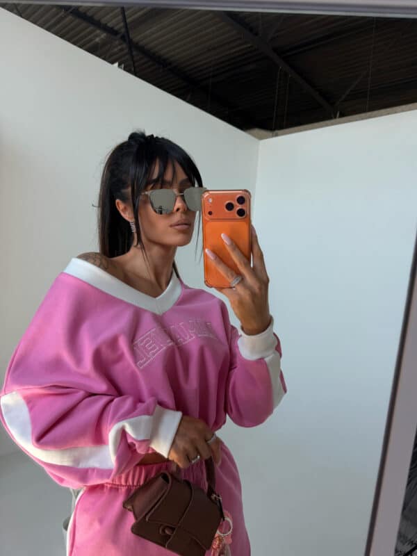 Komplet DOUBLE róż