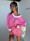 Komplet DOUBLE róż