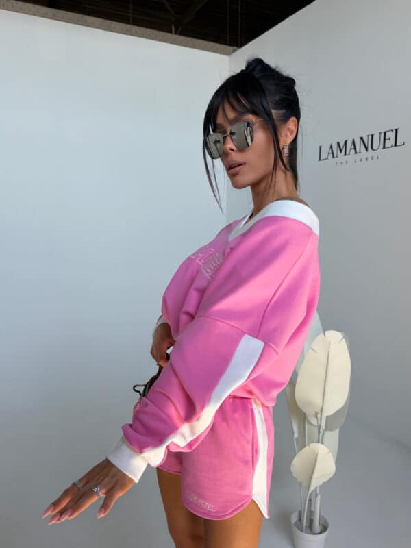 Komplet DOUBLE róż