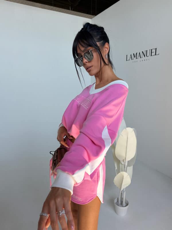 Komplet DOUBLE róż