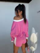 Komplet DOUBLE róż