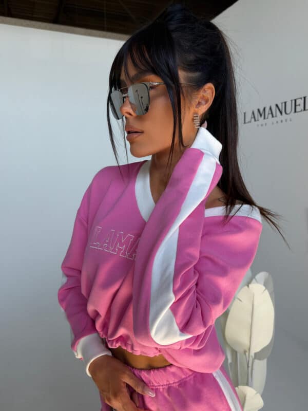 Komplet DOUBLE róż