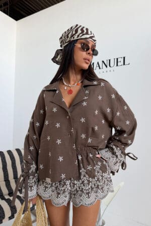 Komplet DEL MAR czekolada